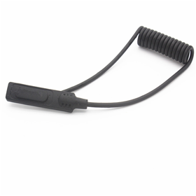 帶硅膠套管鼠尾開關(guān)線，手電筒開關(guān)線